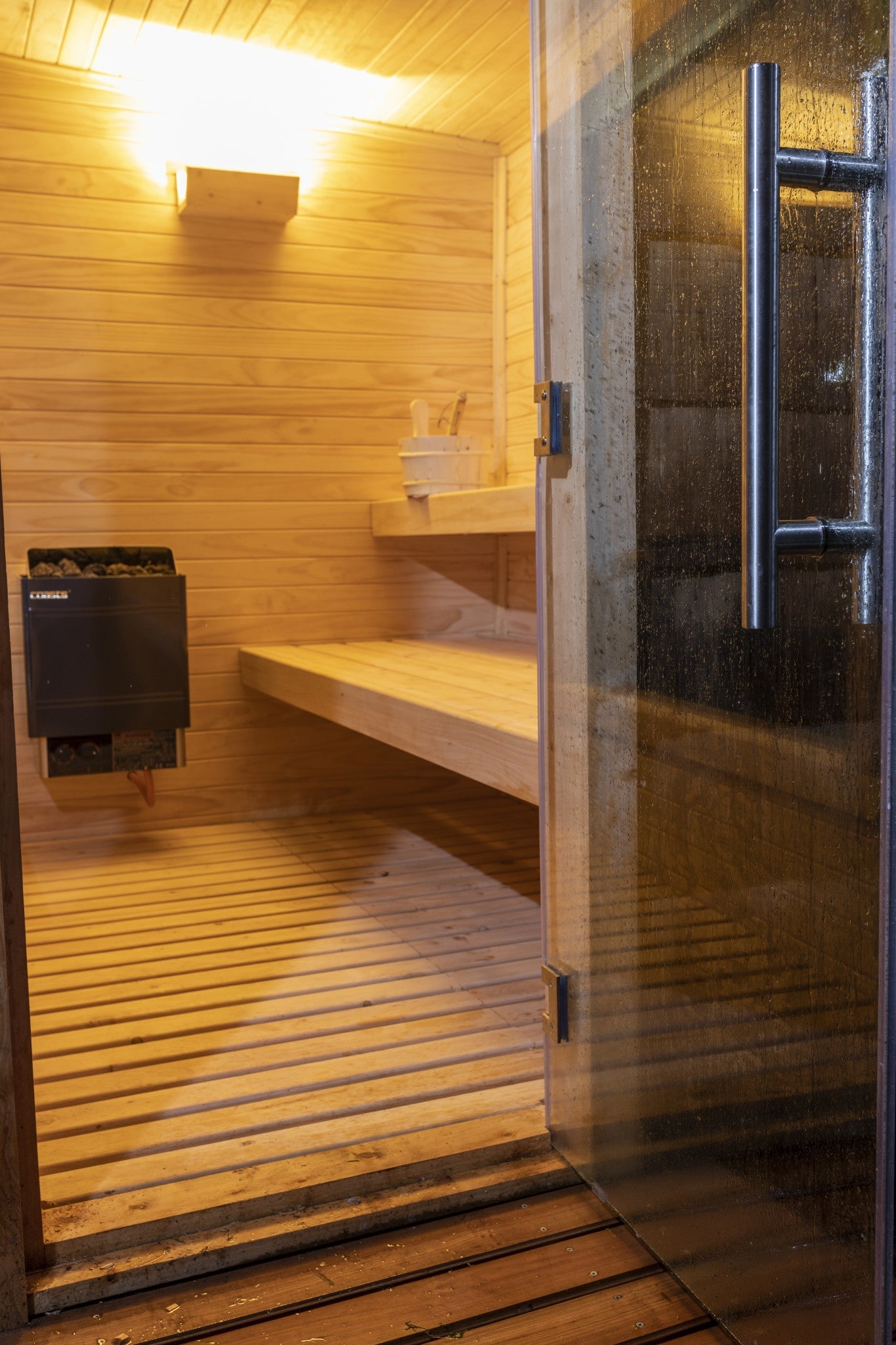 Sauna Exterior 4 personas a leña