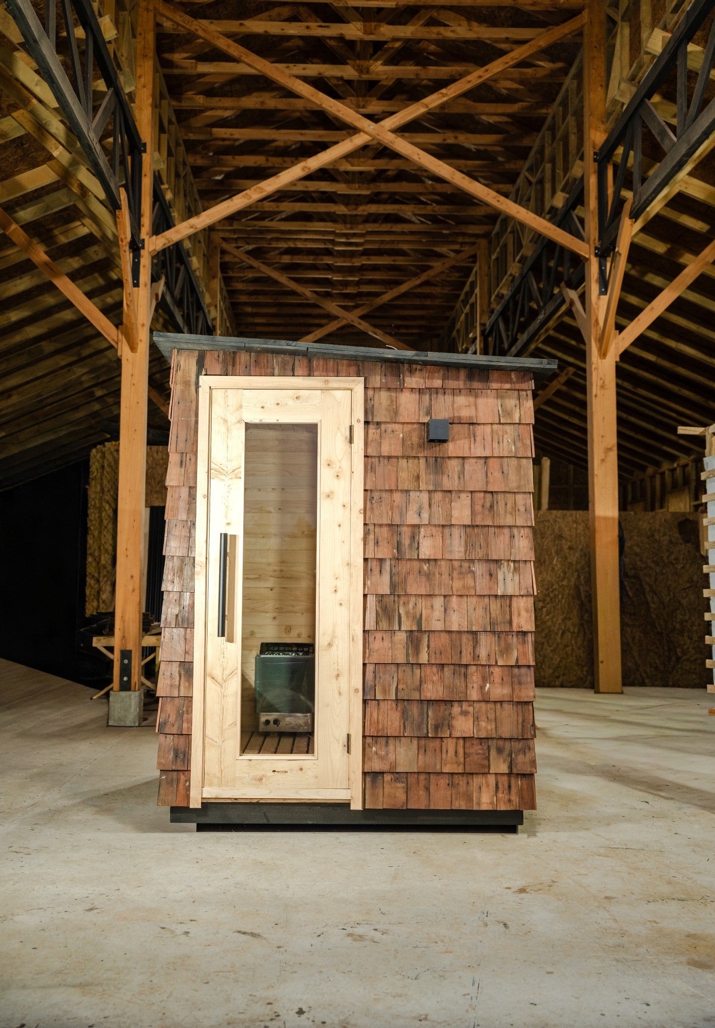 Sauna Exterior 4 personas eléctrico