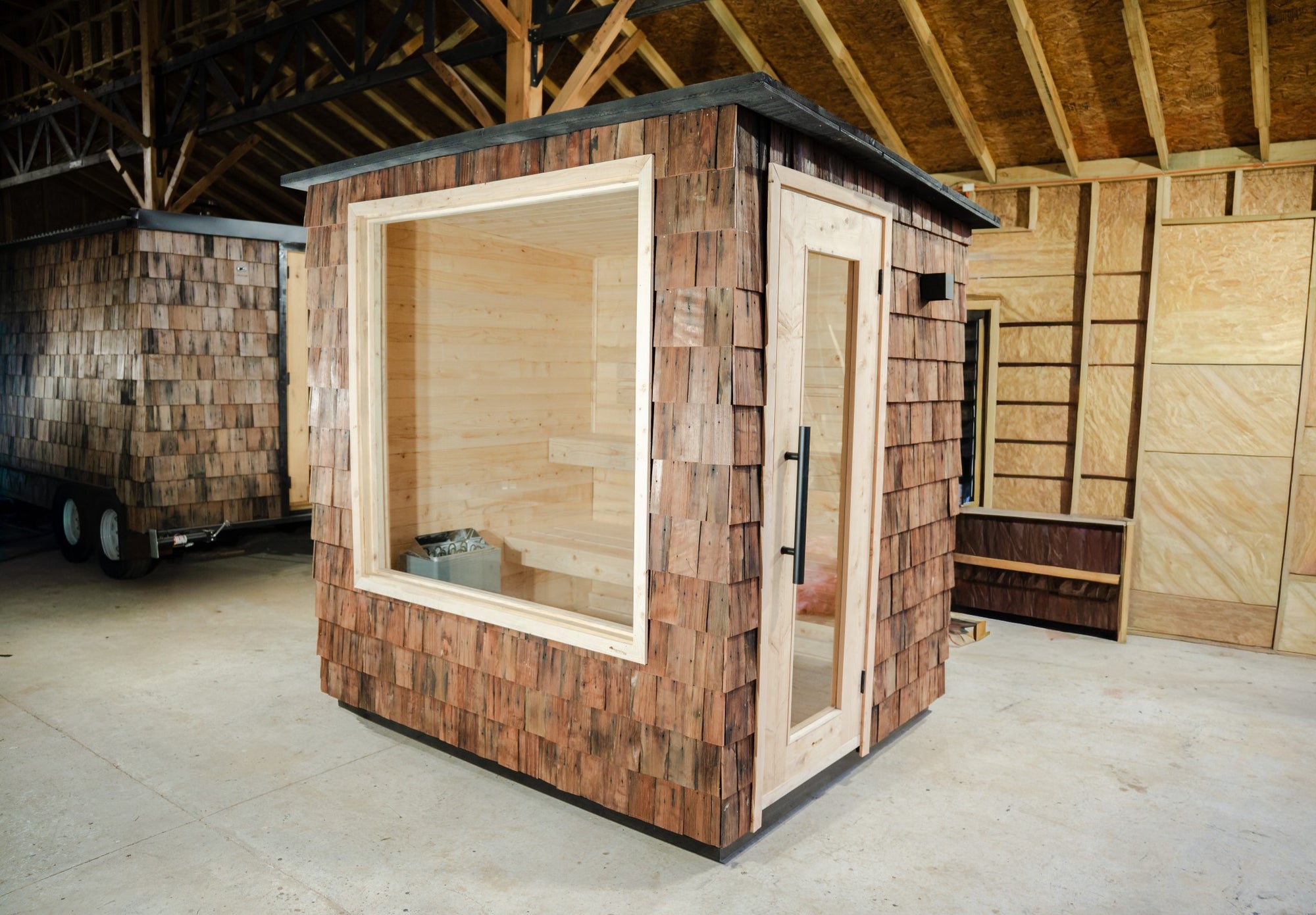 Sauna Exterior 4 personas eléctrico