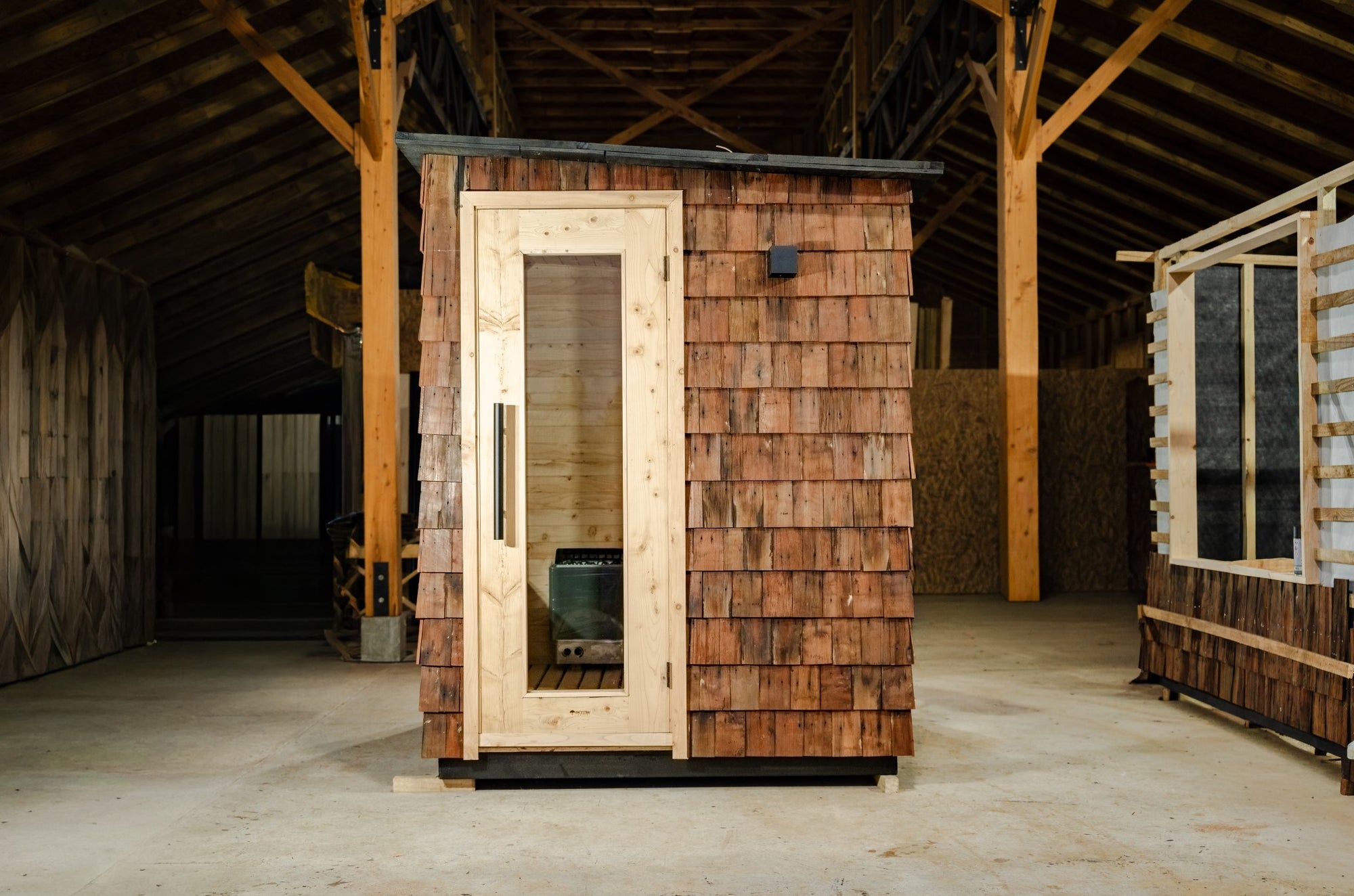 Sauna Exterior 4 personas eléctrico