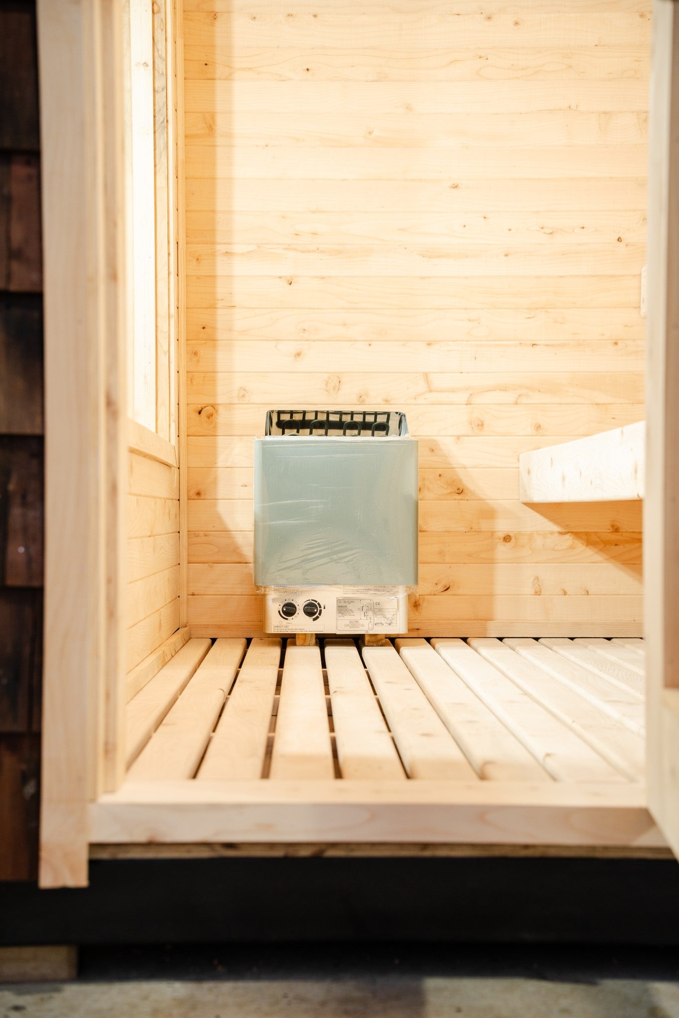 Sauna Exterior 4 personas a leña