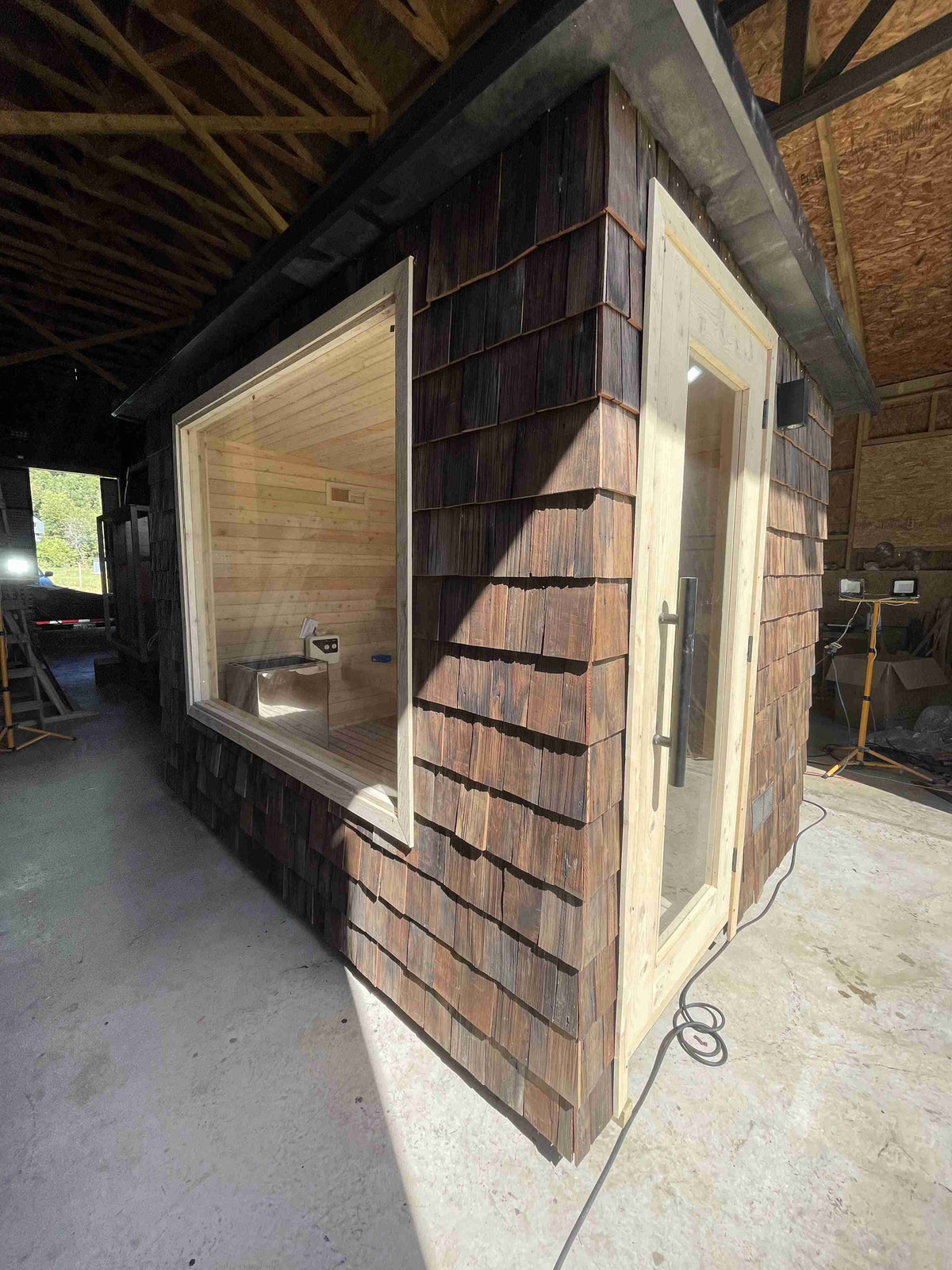 Sauna Exterior 6 personas eléctrico - 6–8 personas