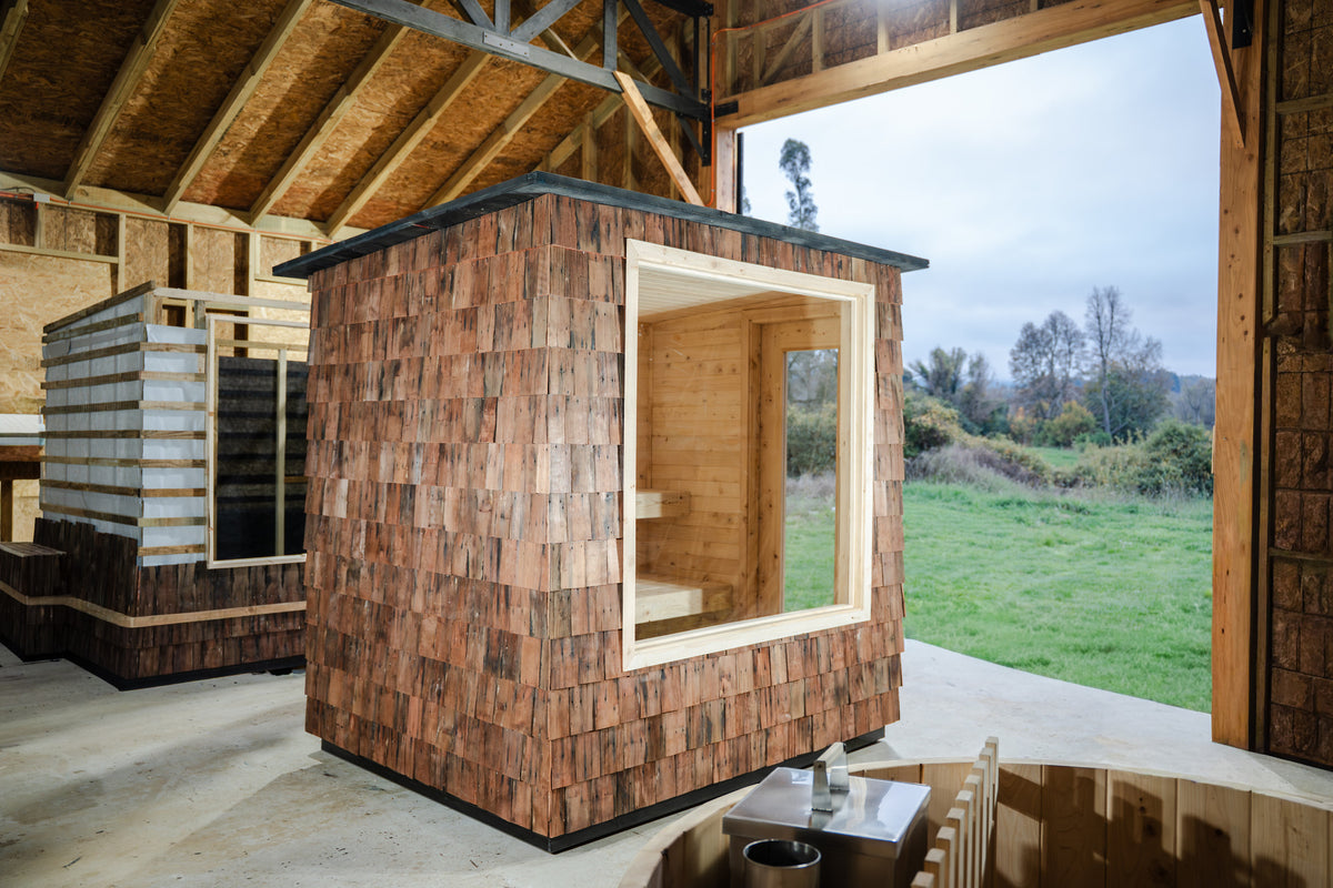 Sauna Exterior 4 personas eléctrico - 4–6 personas