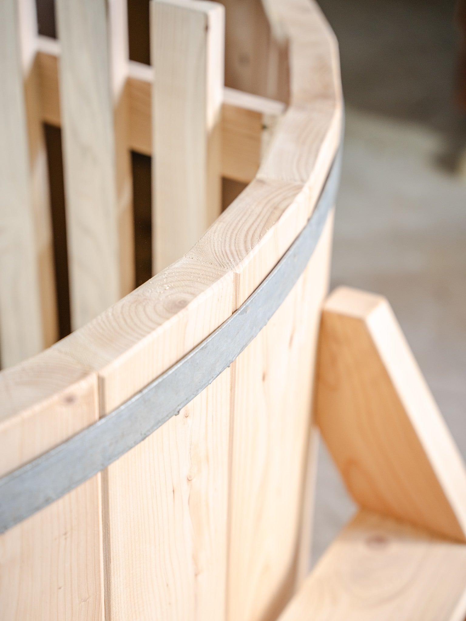 Tina de madera para 4-5 Personas