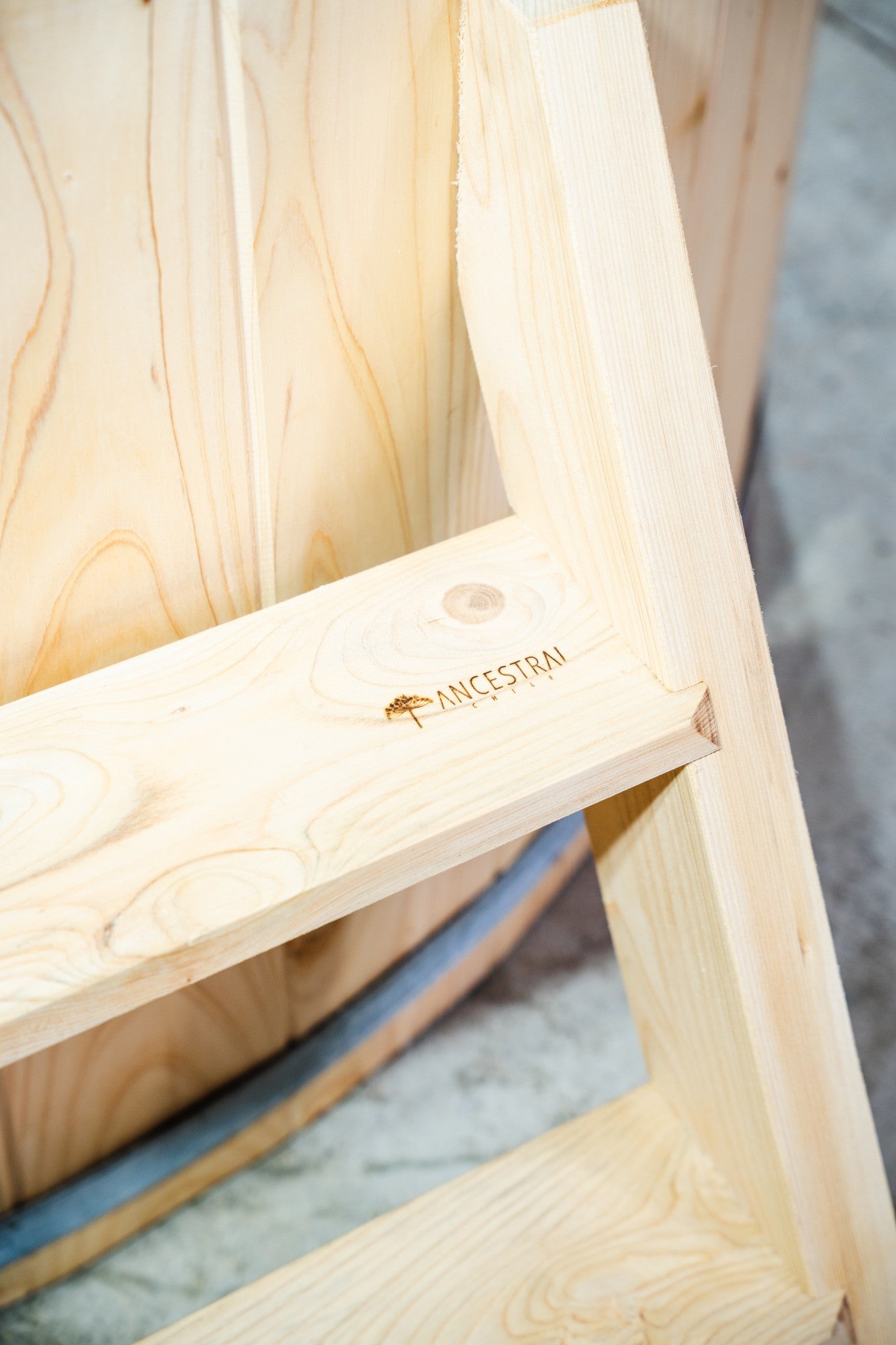 Tina de madera para 4-5 Personas