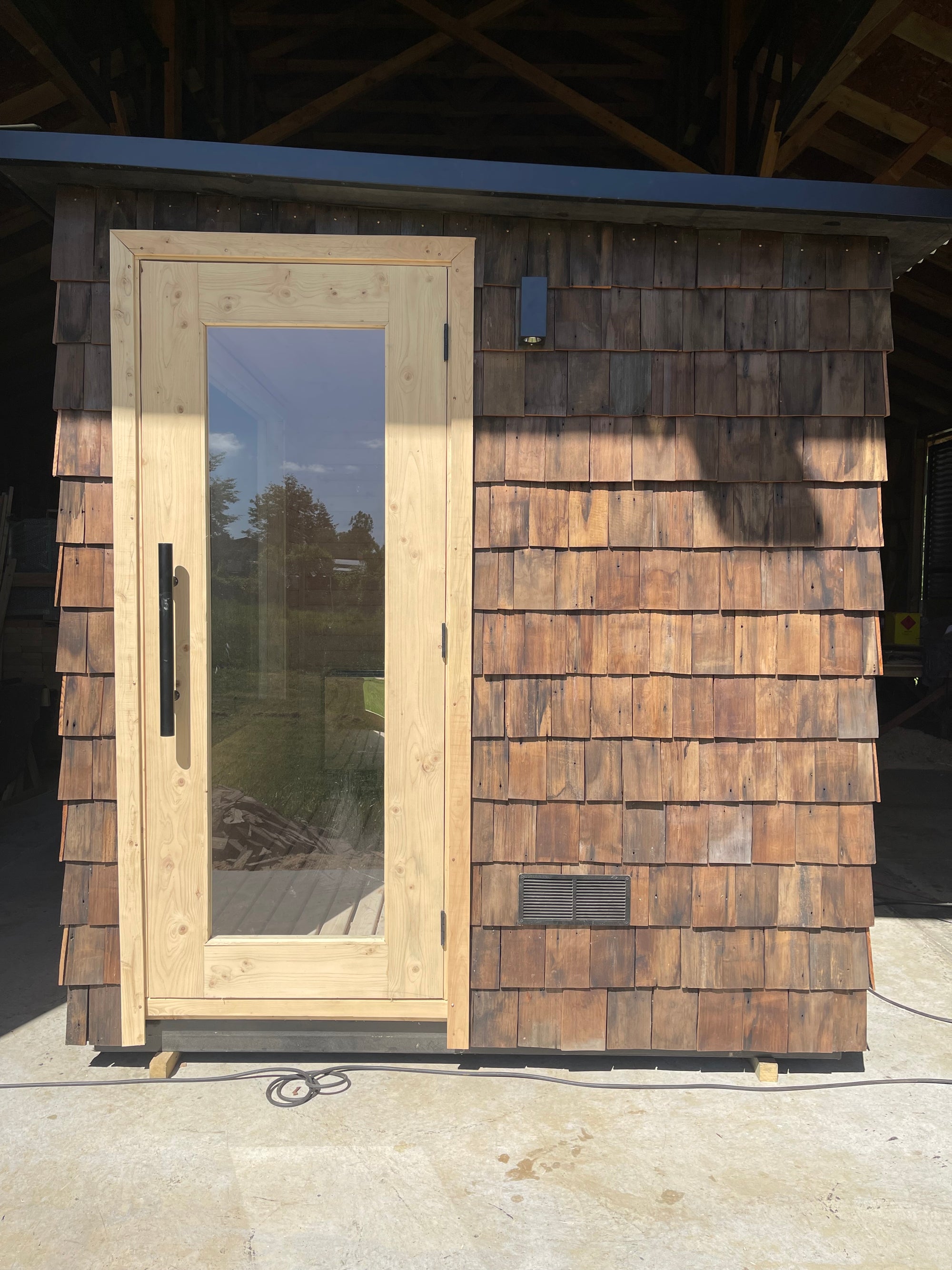 Sauna Exterior 6 personas eléctrico
