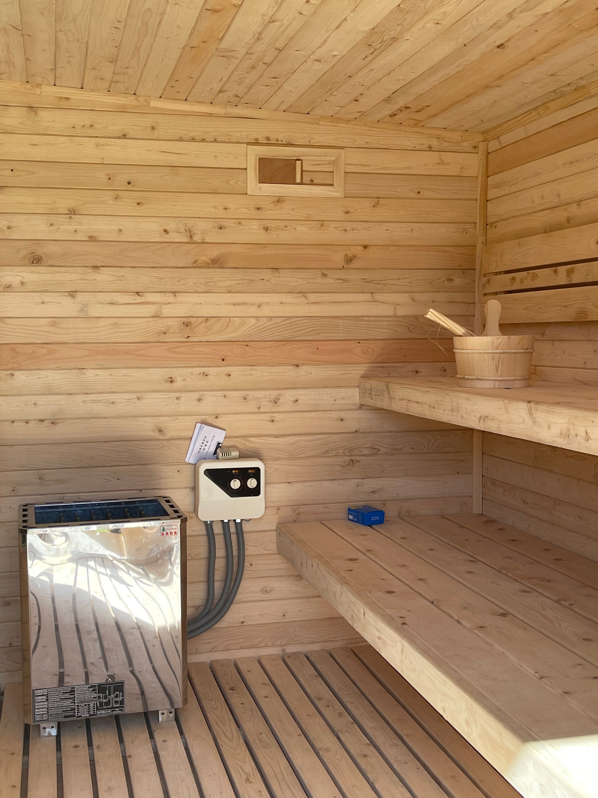 Sauna Exterior 6 personas eléctrico