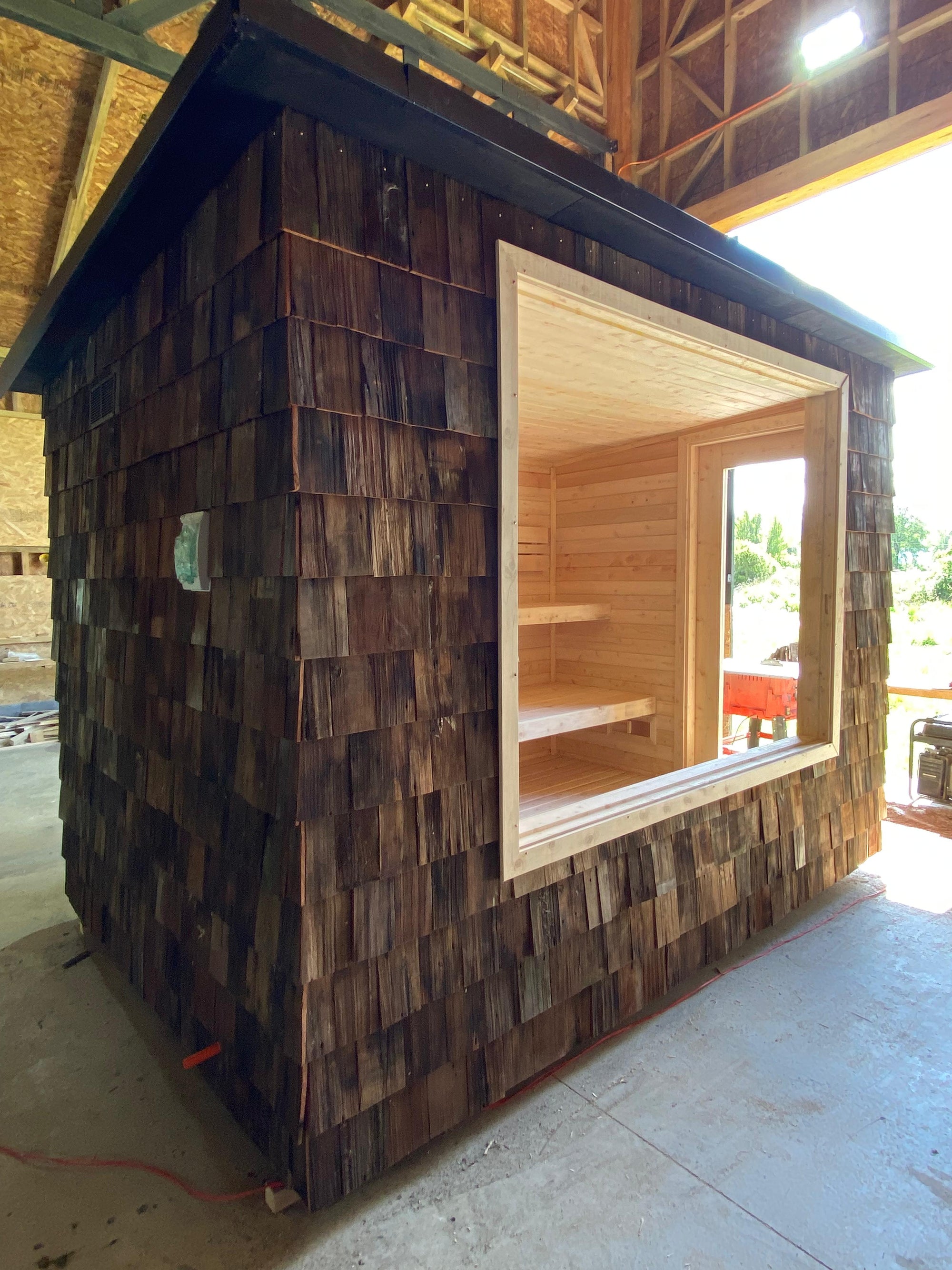 Sauna Exterior 6 personas eléctrico