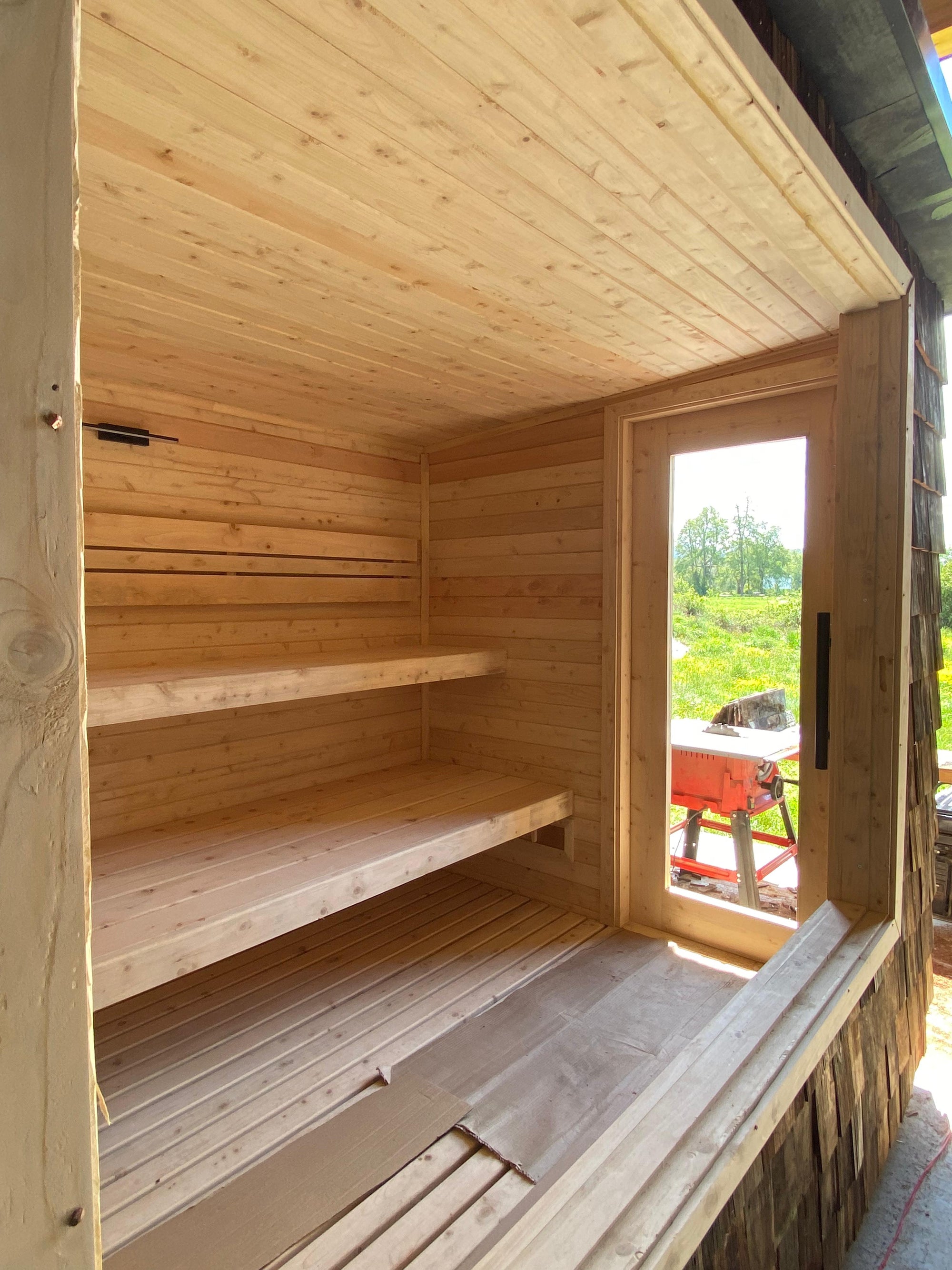 Sauna Exterior 6 personas eléctrico