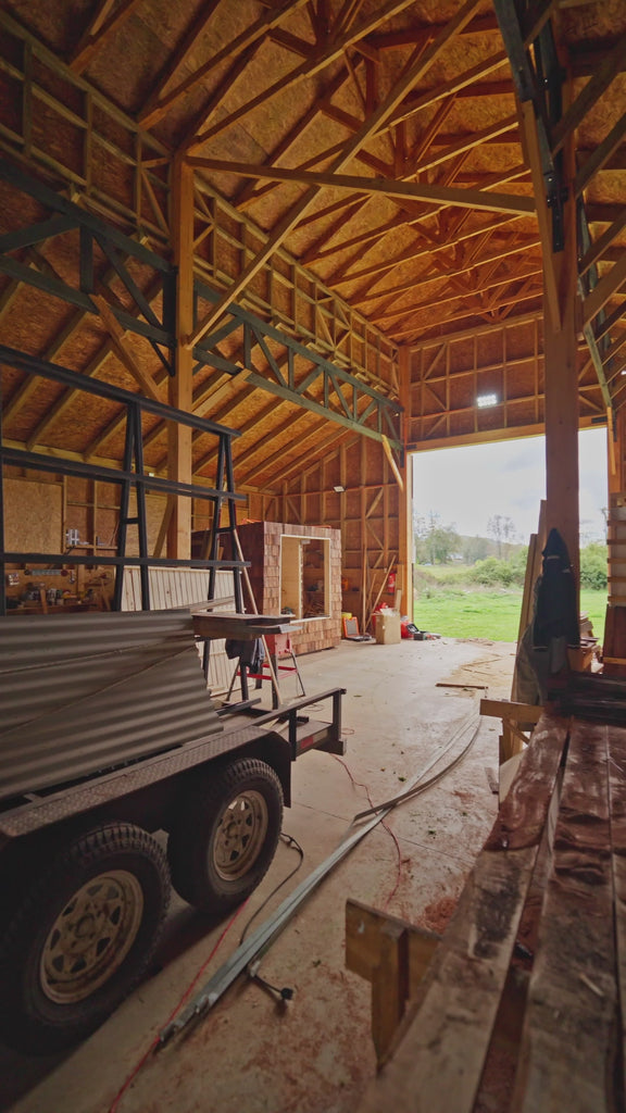Video de tinaja caliente de madera artesanal — Ancestral Chile