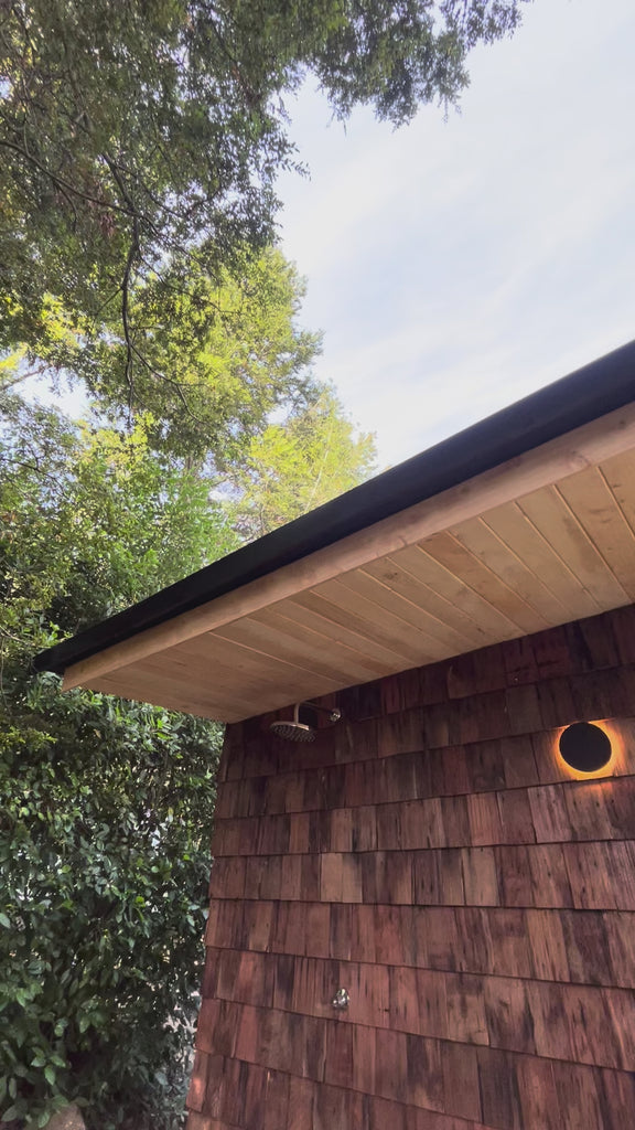 Video interior de sauna exterior comercial para 8 personas — Ancestral Chile